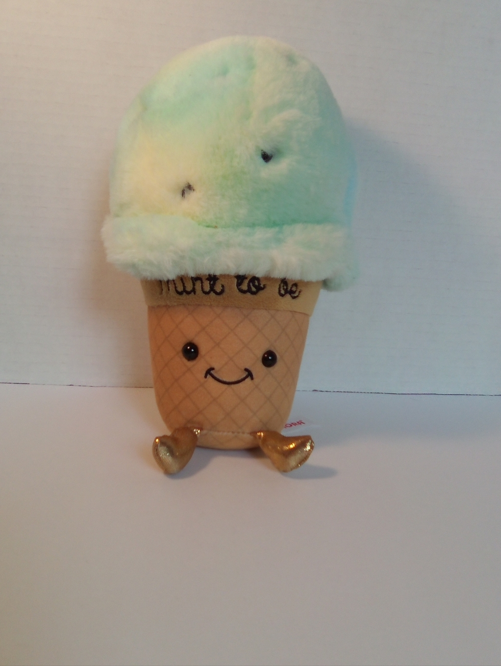 Aurora Mint To Be Ice Cream Cone Stuffed Plush